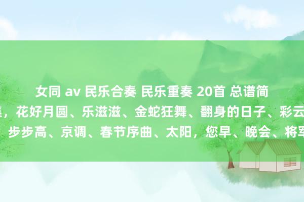 女同 av 民乐合奏 民乐重奏 20首 总谱简谱 中国民族器